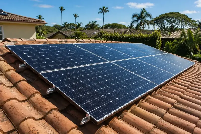Installation de panneaux solaires à Urgons